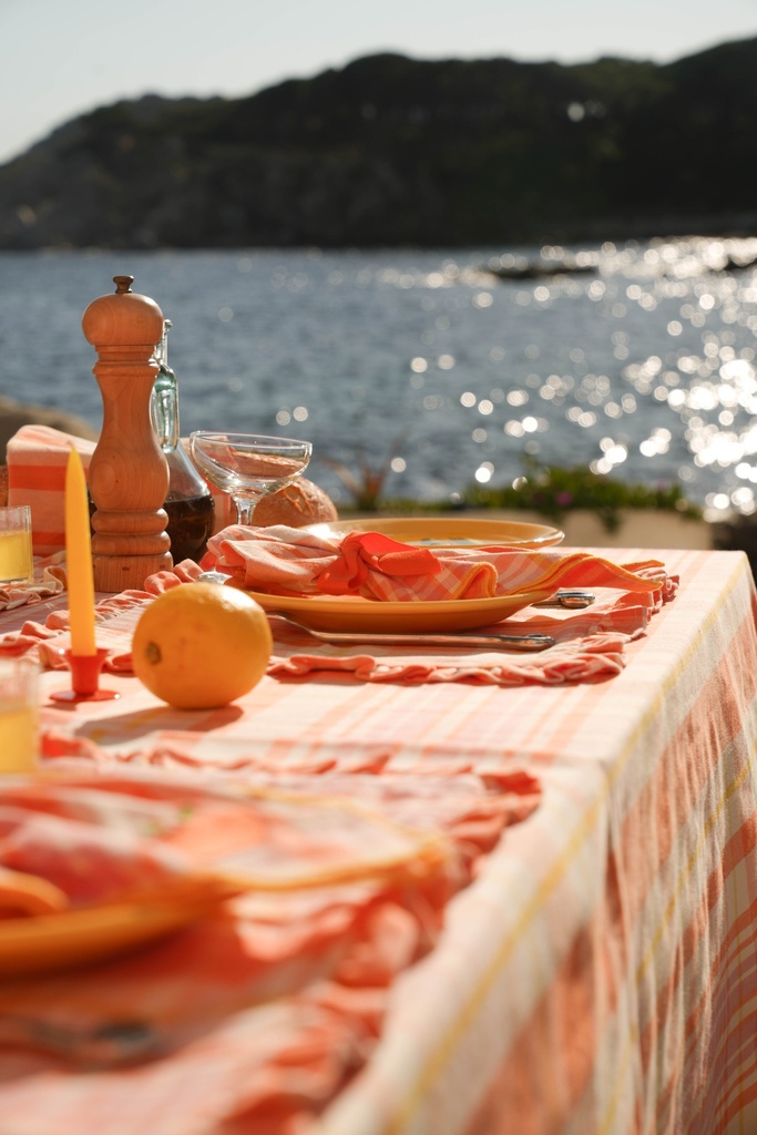 Nappe Delvaux Papaya