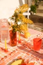Nappe Delvaux Papaya
