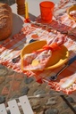 Sets de table Delvaux Papaya (Lot de 2)