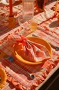 Sets de table Delvaux Papaya (Lot de 2)