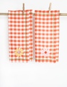 Sets de table Kahlo Orange (Lot de 2)