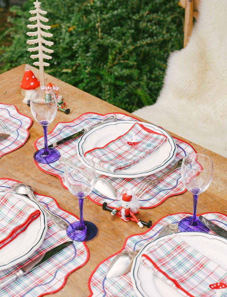 Sets de table Holly Red (Lot de 2)