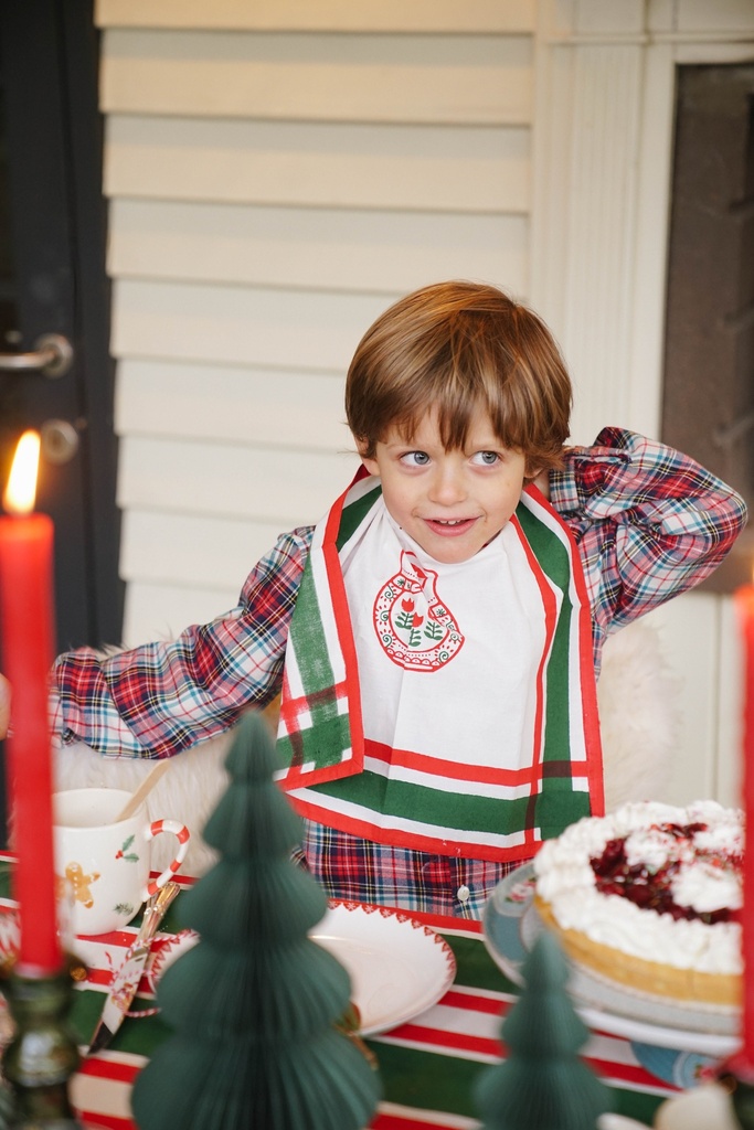 Serviettes Wallace Red (Lot de 2)