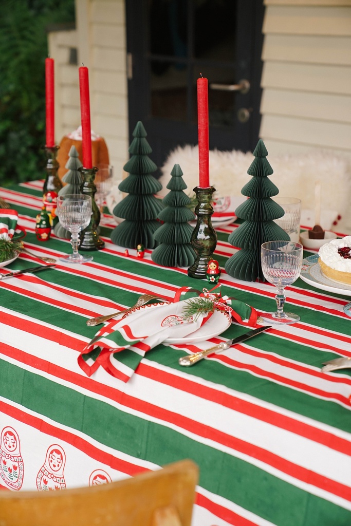 Serviettes Wallace Red (Lot de 2)