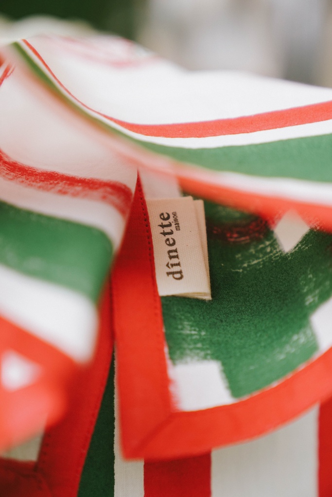 Serviettes Wallace Red (Lot de 2)