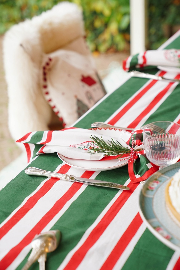 Serviettes Wallace Red (Lot de 2)