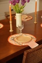 Sets de table Chirico Orange (Lot de 2)