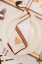 Serviettes Hooper Brown (Lot de 2)