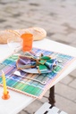 Sets de table Stella Blue (Lot de 2)