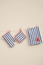 Torchons Magritte Blue (Lot de 2)