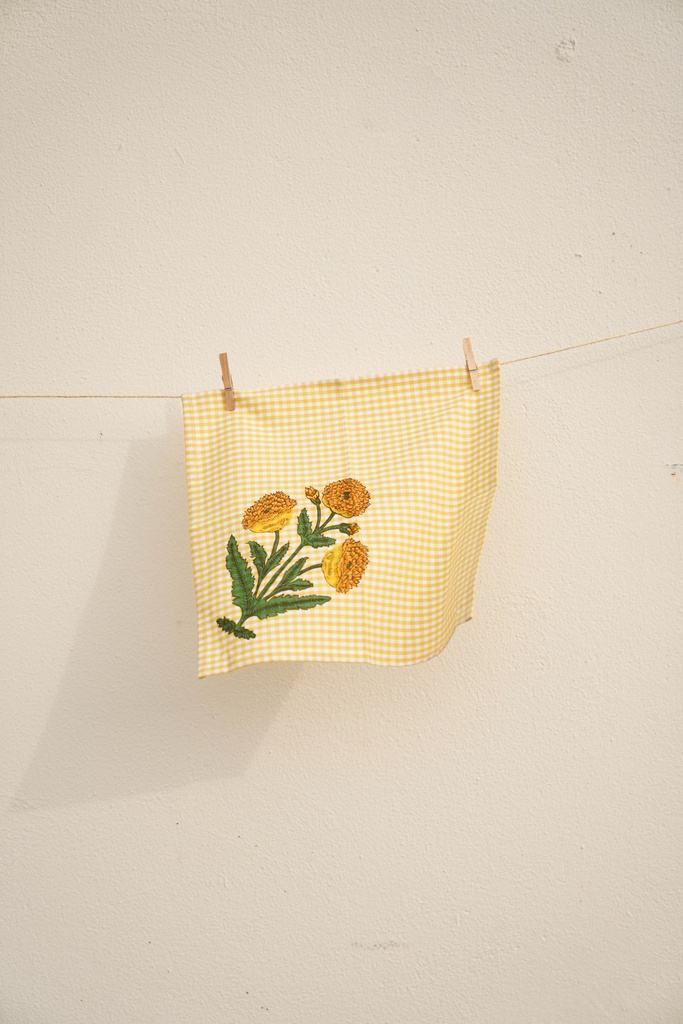 Serviettes Fabry Yellow (Lot de 2)