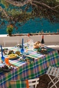 Tablecloth Stella Blue