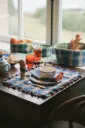 Placemats Blake Blue (Set van 2)