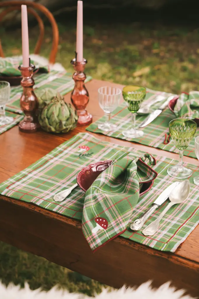 Sets de table Potter Green (Lot de 2)