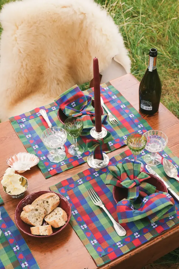 Placemats Kantor Blue (Set van 2)