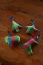 Décoration de Noël Kantor Blue (Lot de 4)