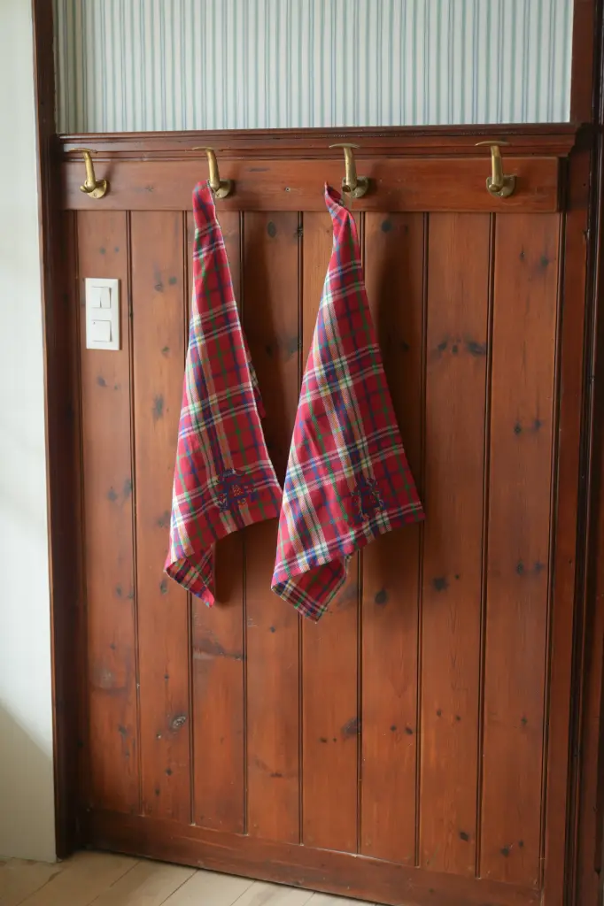 Torchons Inverness Red (Lot de 2)