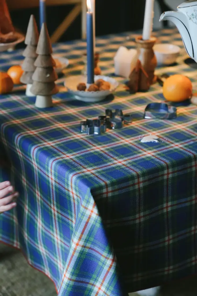 Nappe Blake Blue Enduite