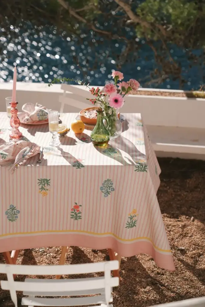 Rose Pink - tablecloth