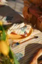 ROSE Yellow - servetten (set van 2)