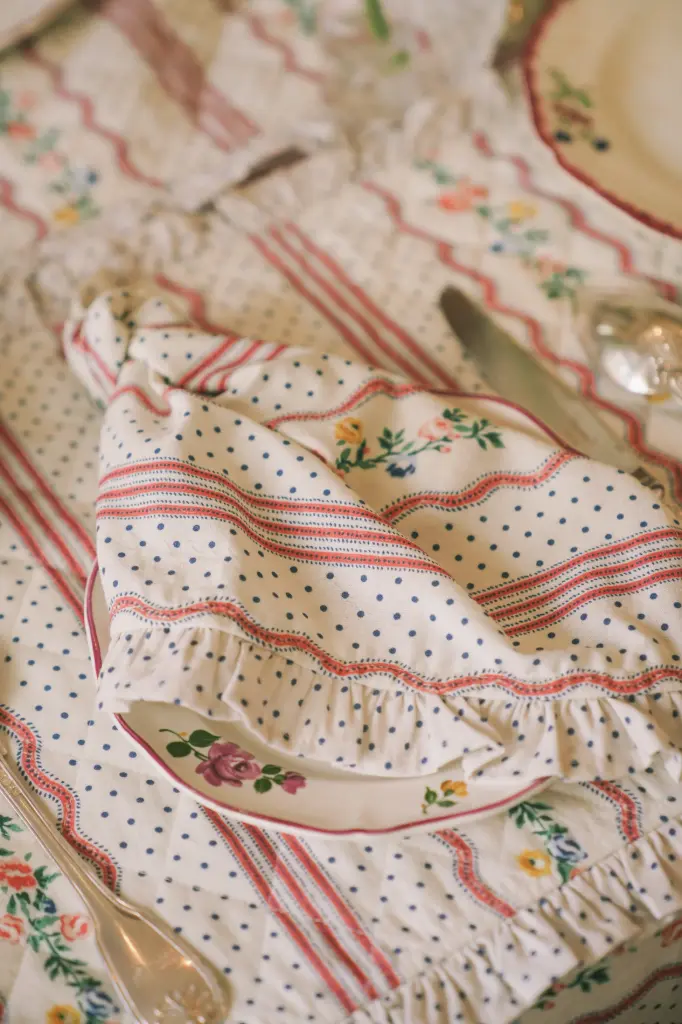 Jeanne Red - servetten (Set van 2)