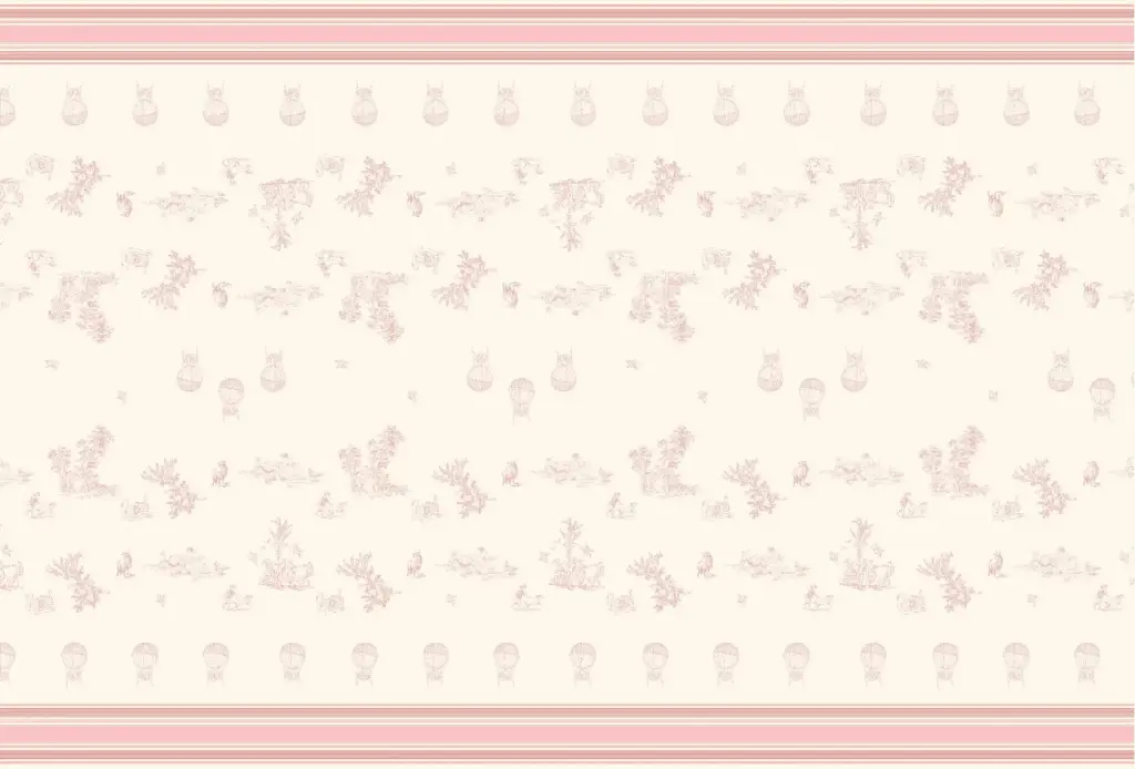 Eugénie Pink - tablecloth