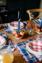 ÉMILE navy - sets de table (Lot de 2)