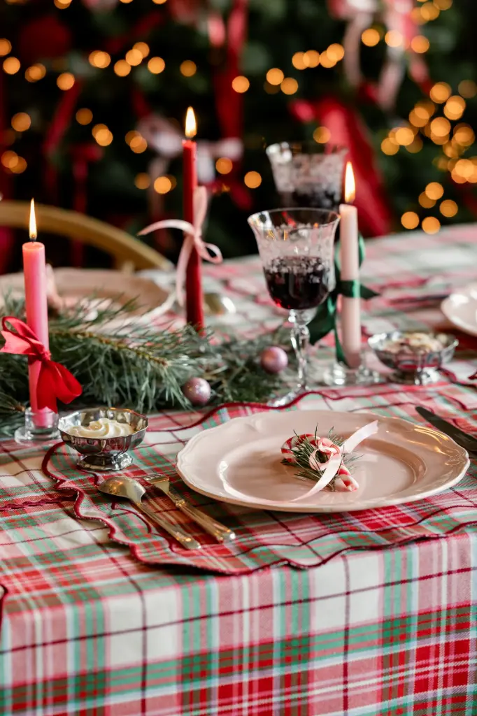 ANGÈLE red - placemats (Set van 2)