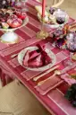 OSCAR burgundy - servetten (Set van 2)