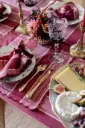 OSCAR burgundy - sets de table (Lot de 2)