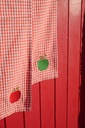 Torchons Fabry Tomato (Lot de 2)