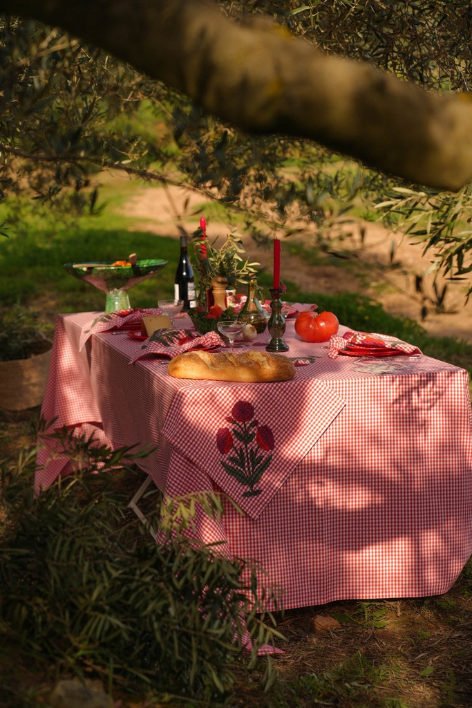 Tablecloth Fabry Tomato