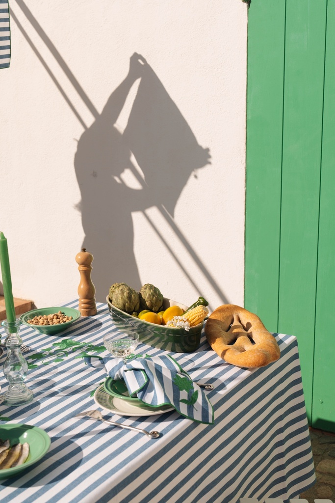 Tablecloth Boch Blue
