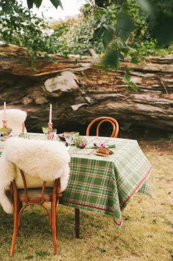 [Potter-B-30] Tablecloth Potter Green