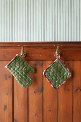 [Kantine-B-74-M-R] Ovenwanten Potter Green & Kantine Chili 