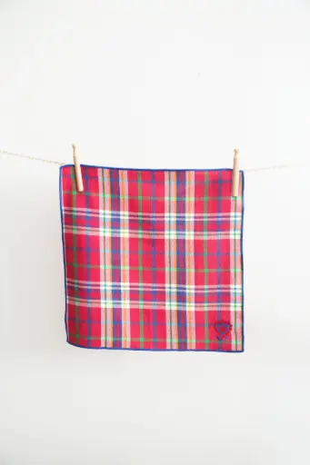 [Inverness-B-14-OS] Serviettes Inverness Red (Lot de 2)