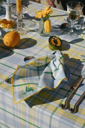 [Perette-B-54-OS] Perette Sky - napkins (pack of 2)