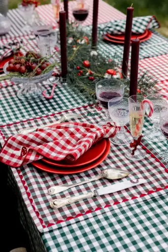 [ANATOLE-B-14-SET] ANATOLE red - sets de table (Lot de 4)