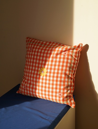 [Kahlo-B-15-C] Coussin Kahlo Orange