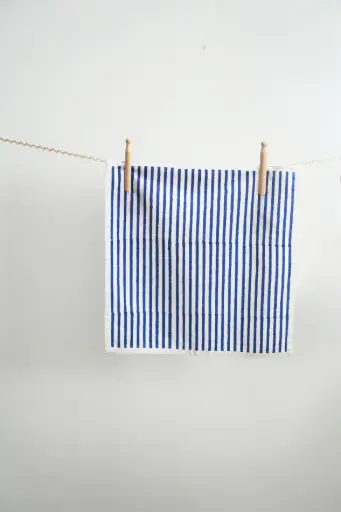 [Klimt-A-52-2-OS] Serviettes Klimt 2 Blue (Lot de 2)