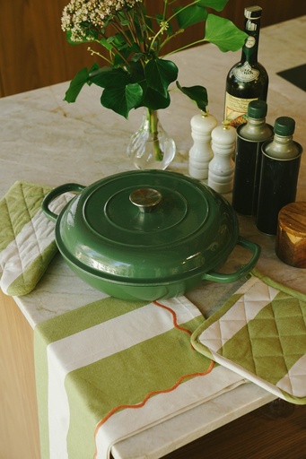 [Perry-B-35-T] Kitchen towels Perry Moss (Pack of 2)