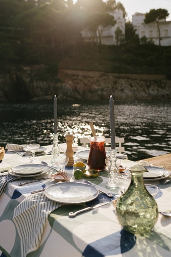 [Hoffmann-A-54] Tablecloth Hoffmann Sky