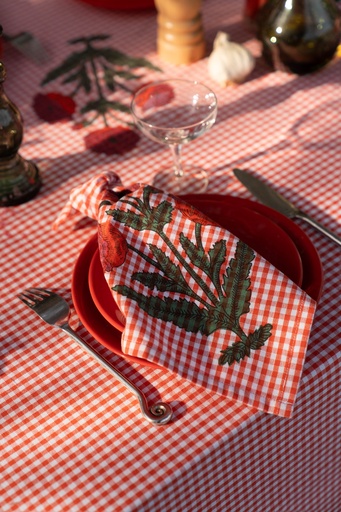 [Fabry-B-72-OS] Servetten Fabry Tomato (Set van 2)