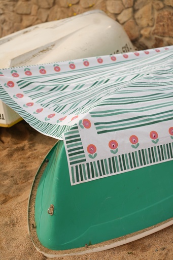 [Alechinsky-A-39] Tablecloth Alechinsky Garden