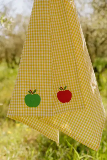 [Fabry-B-10-T] Kitchen towels Fabry Yellow (Pack of 2)