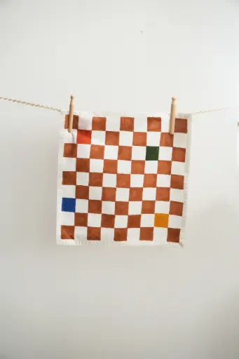 [Albers-A-95-OS] ALBERS Cappuccino - serviettes (Lot de 2)